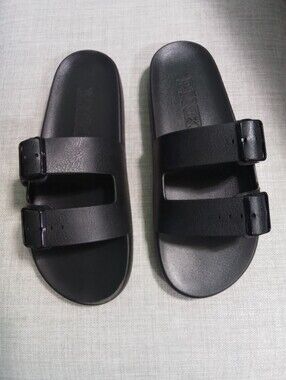 Pink Victorias Secret Double Strap Adjustable Slides
